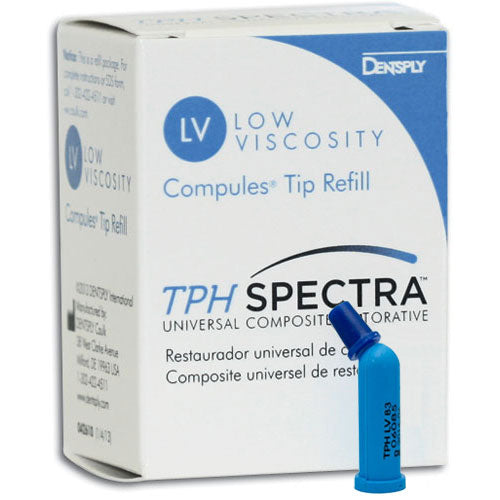 Dentsply 642807 TPH Spectra Universal Composite Restorative Compules LV B3 10/Pk Dentsply 642807 TPH Spectra Universal Composite Restorative Compules LV B3 10/Pk